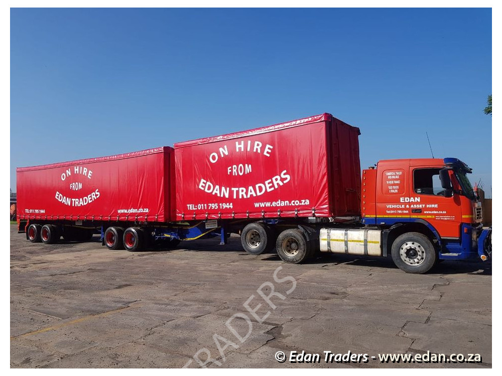 Superlink Tautliner Trailer For Rent