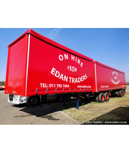 Superlink Tautliner Trailer For Rent